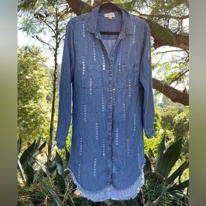 Cloth & Stone Chambray Dress